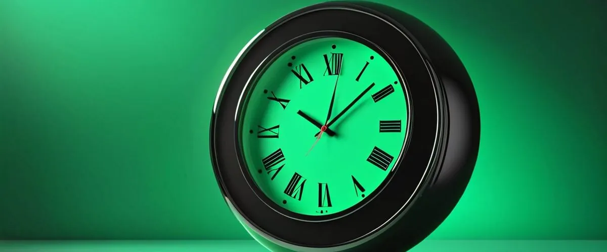 Reloj y escudo con un corazón, símbolo de límites de juego